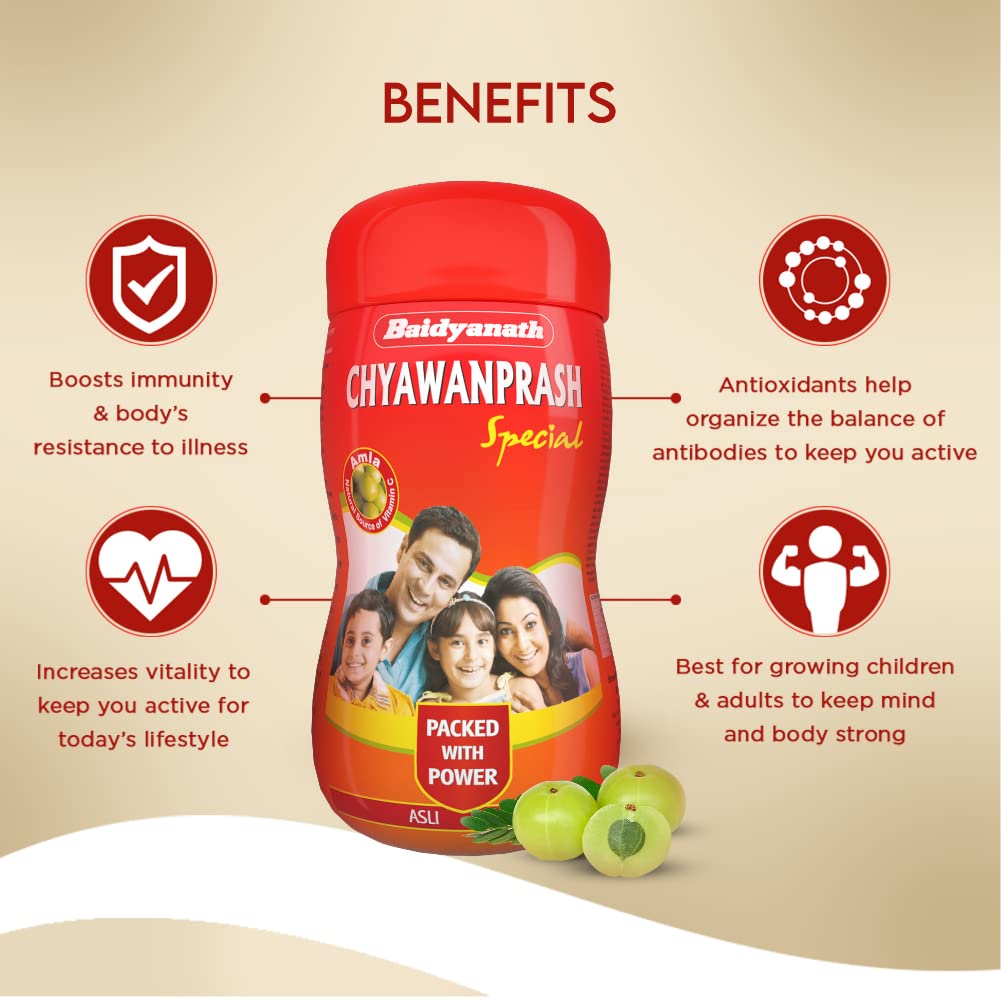 Baidyanath Kolkata Chyawanprash Special, 1 kg-4.webp